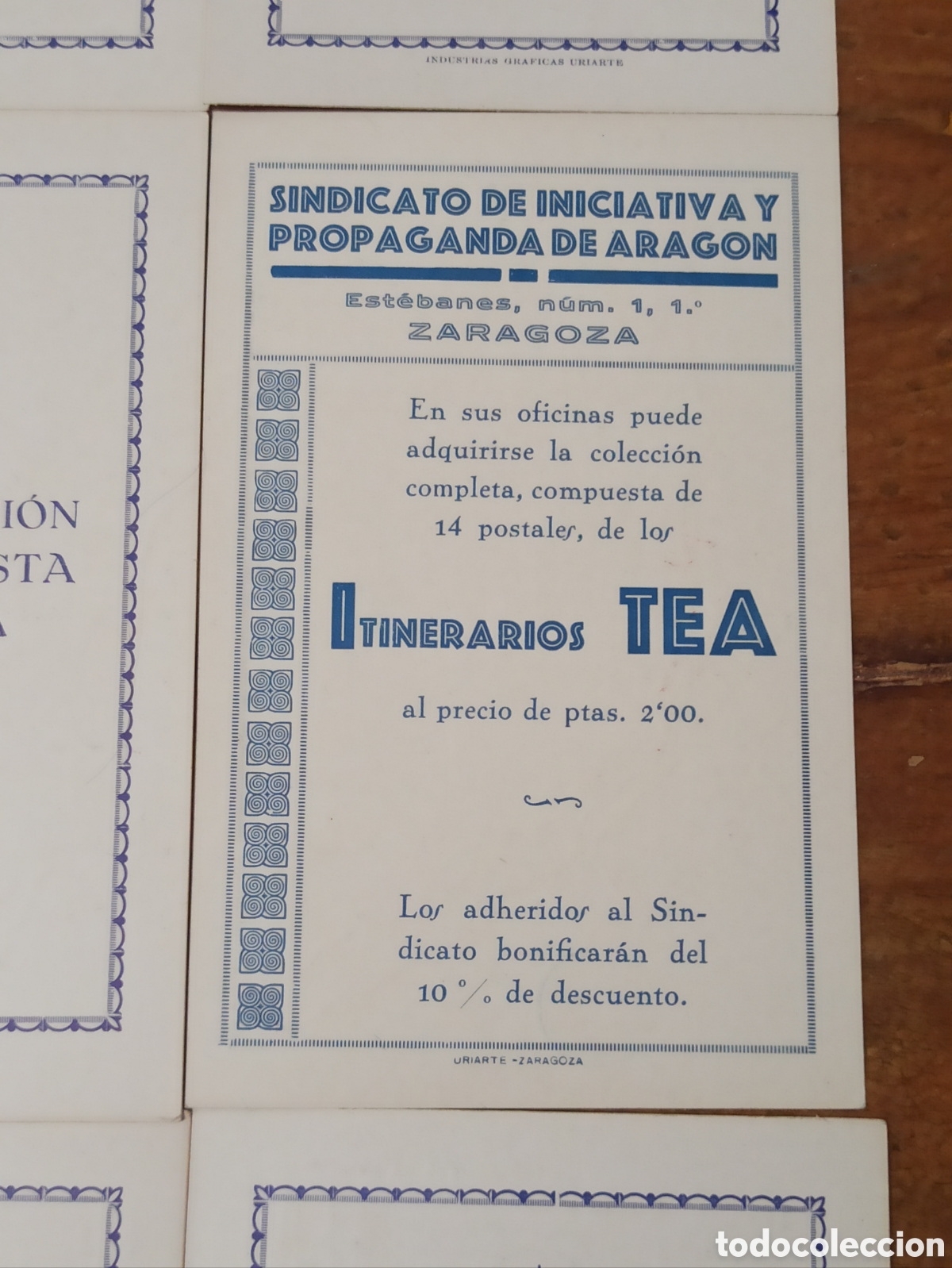 Postales: Postales Itinerarios TEA - Foto 4