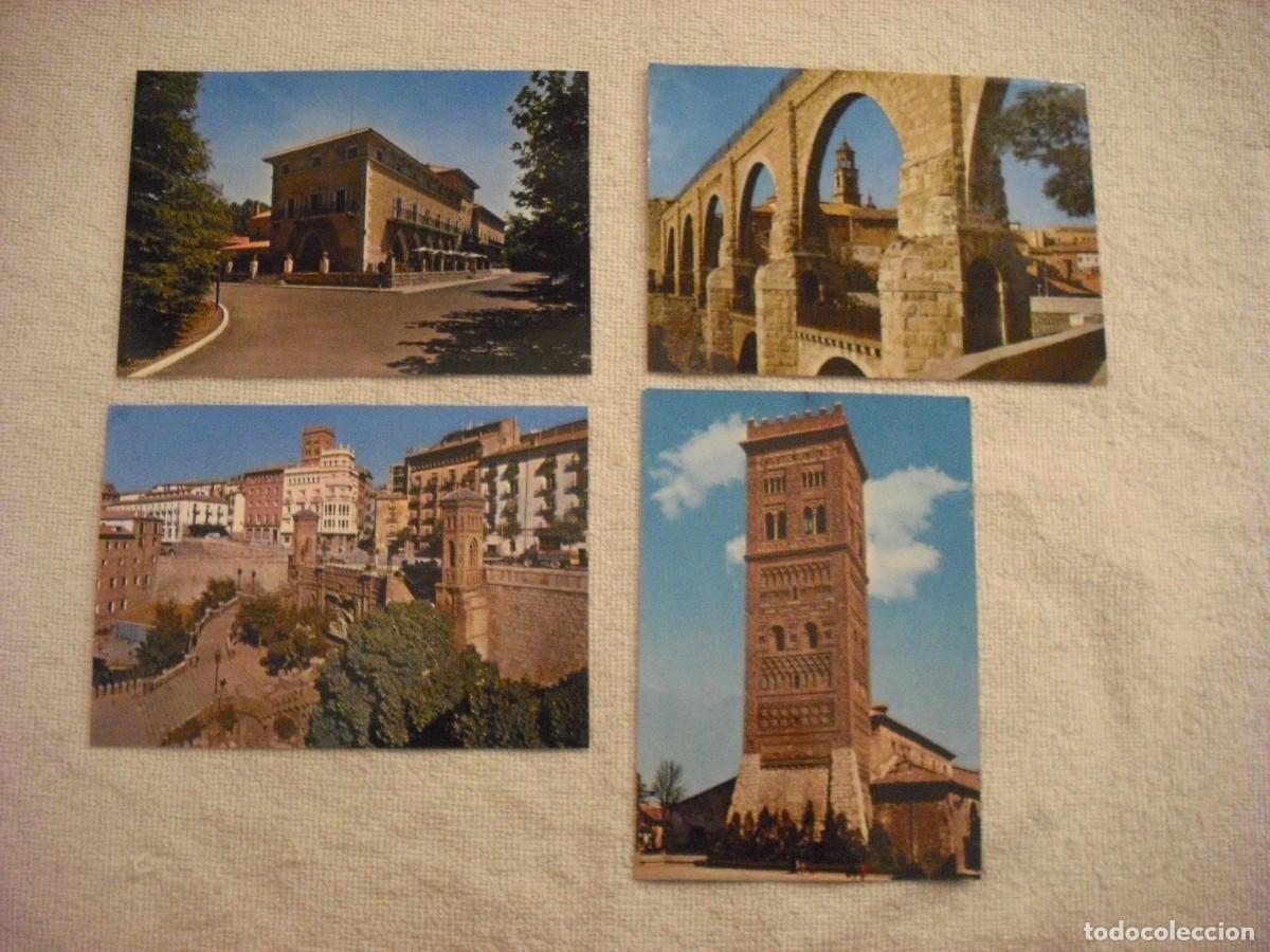 Postales: TERUEL, LOTE DE 4 POSTALES SIN CIRCULAR - Foto 1