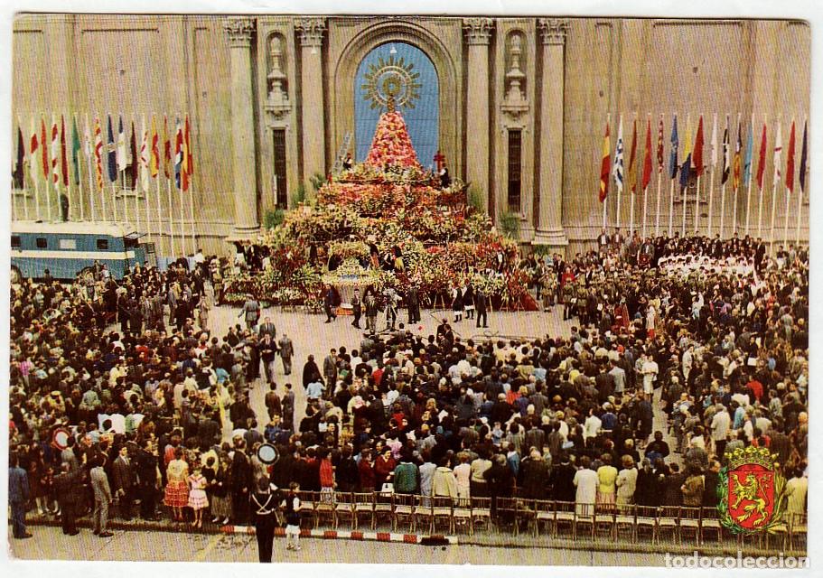 Postales: Ofrenda Virgen del Pilar, Zaragoza aa - Foto 1
