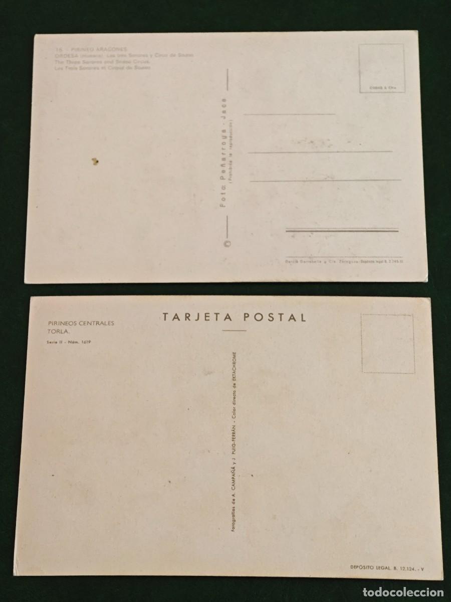 Postales: 2 Postales de Espa&ntilde;a Pirineos - Foto 2