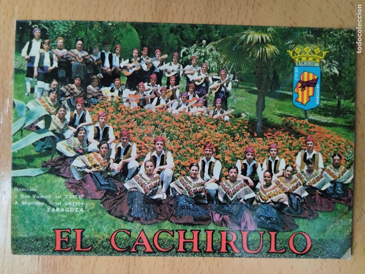 Postales: EL CACHIRULO. ZARAGOZA. JOTEROS.. - Foto 1