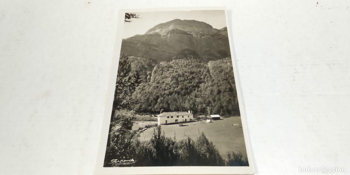 Postales: HUESCA - POSTAL TORLA - CASA OLIV&Aacute;N Y PICO DE DIAZAS - Foto 1
