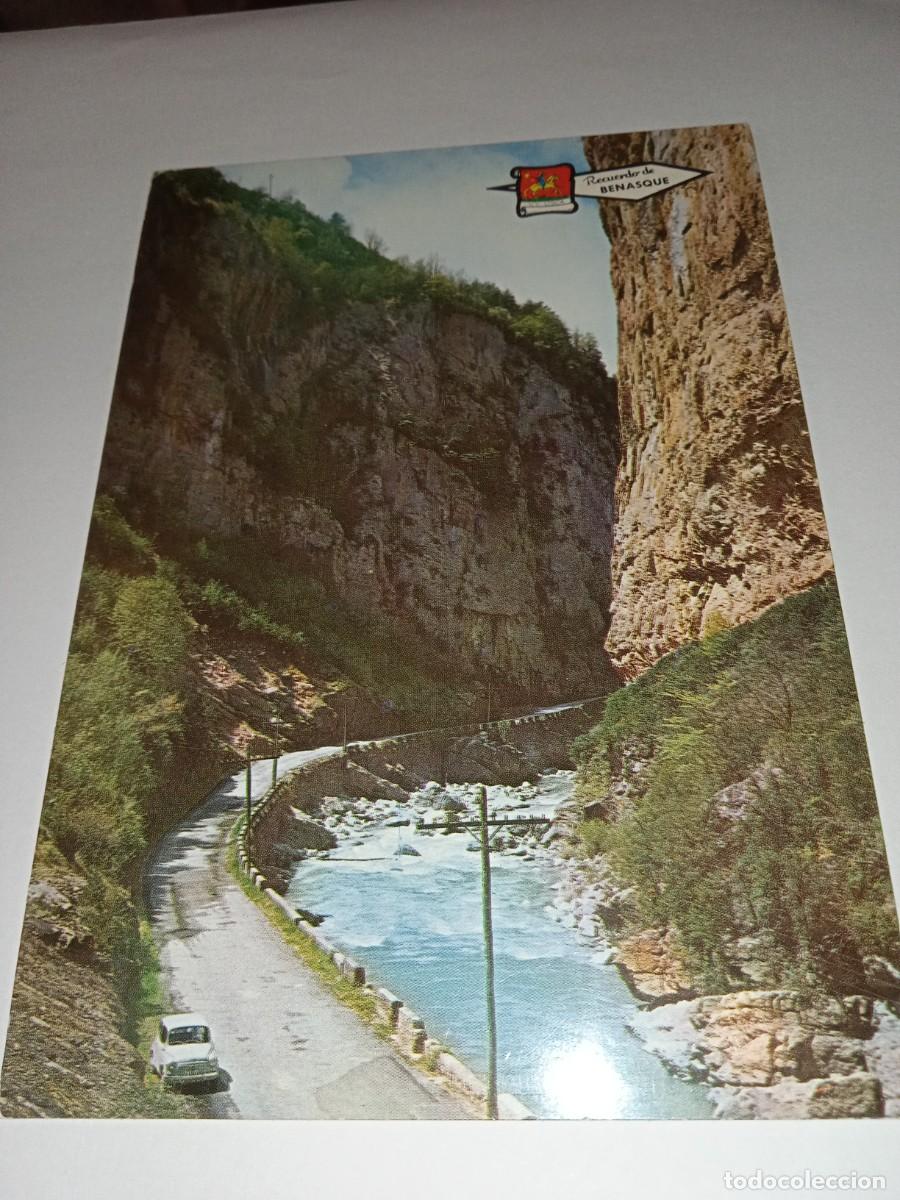 Postales: Benasque: congosto del ventamillo. Entrada al valle. - Foto 1