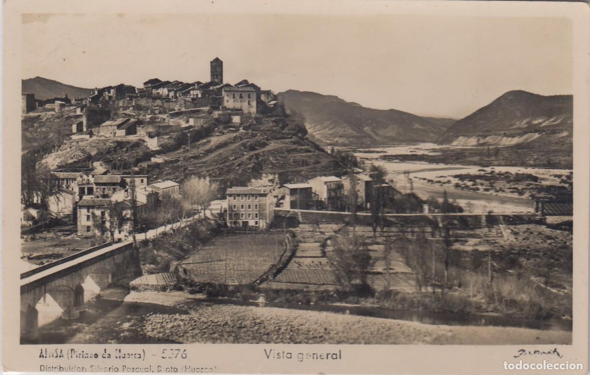 Postales: AINSA HUESCA VISTA GENERAL - Foto 1