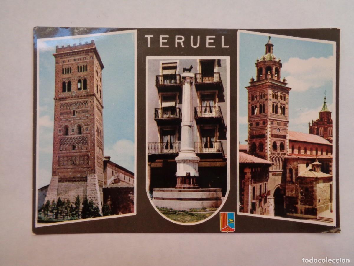 Postales: POSTAL DE TERUEL . A&Ntilde;OS 60 - Foto 1