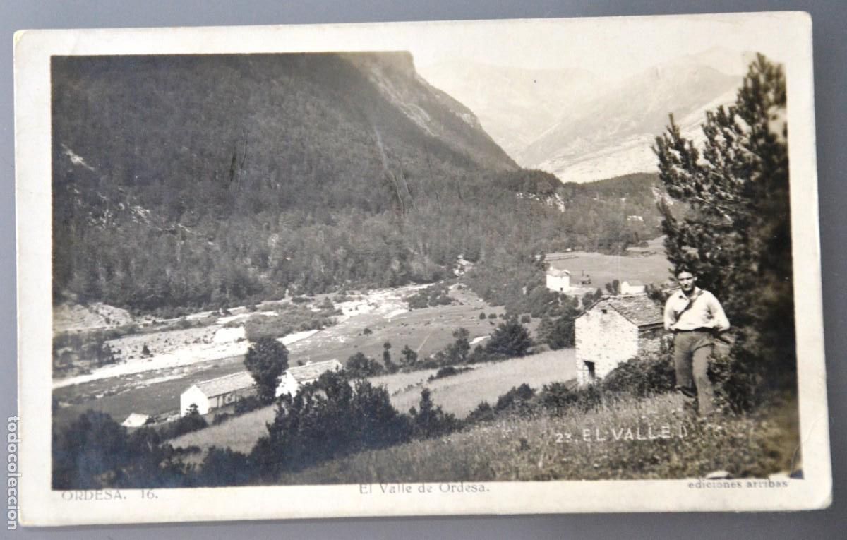 Postales: POSTAL DEL VALLE DE ORDESA DE HUESCA. EDIT. ARRIBAS - Foto 1