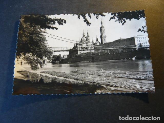 Postales: ZARAGOZA TEMPLO DEL PILAR Y LA PASARELA - Foto 1