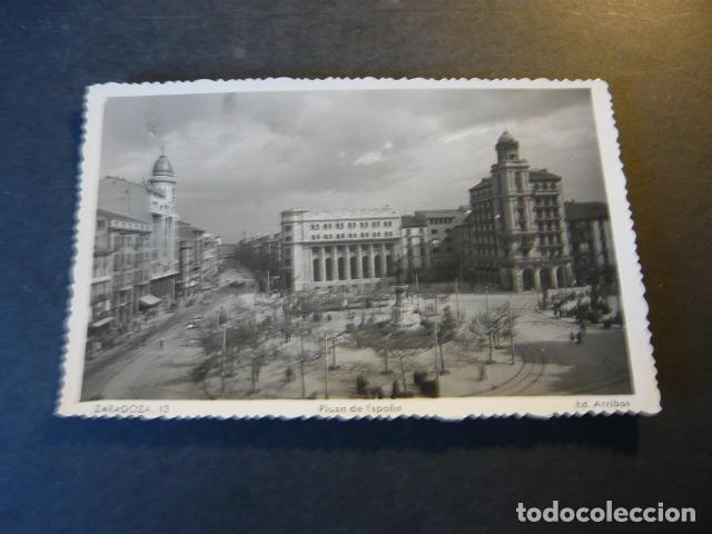 Postales: ZARAGOZA PLAZA DE ESPA&Ntilde;A - Foto 1