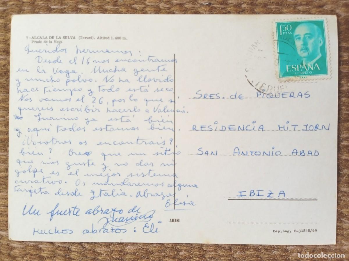 Postales: ALCALA DE LA SELVA - TERUEL - ARTFI - Foto 2