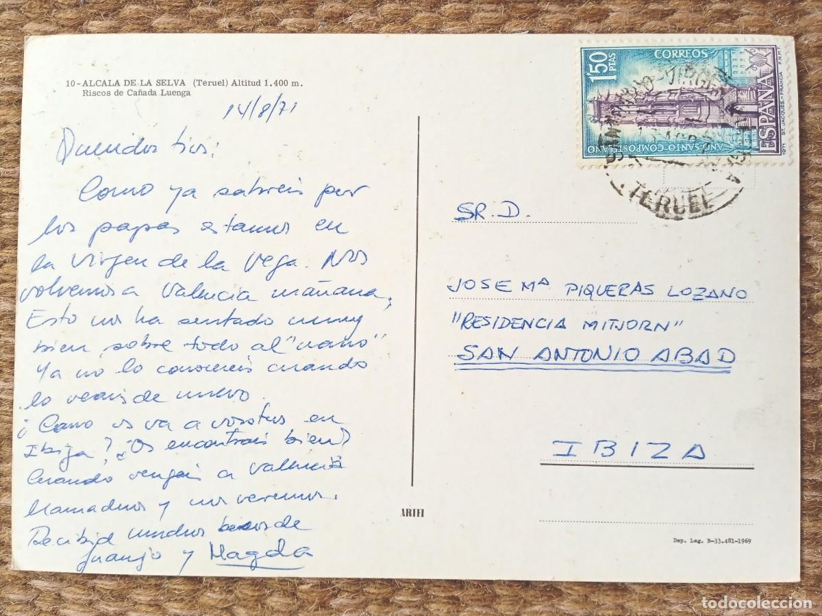 Postales: ALCALA DE LA SELVA - TERUEL - ARTFI - Foto 2