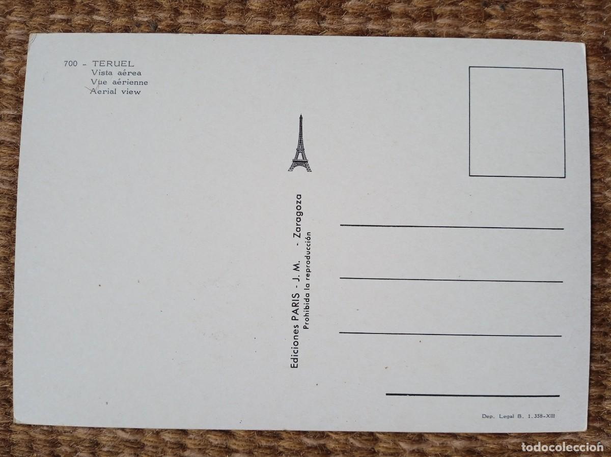 Postales: TERUEL - VISTA AEREA - ED. PARIS - Foto 2