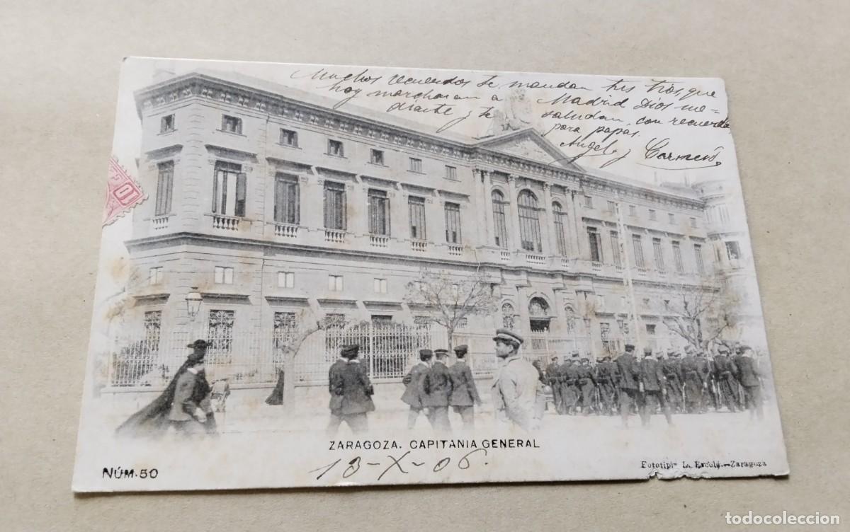 Postales: ZARAGOZA , POSTAL ANTIGUA , BLANCO Y NEGRO - Foto 1