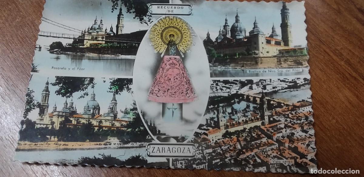 Postales: RECUERDO DE ZARAGOZA - 1957 - Foto 1