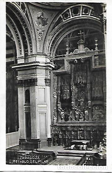 Postales: ZARAGOZA - RETABLO DEL PILAR - Foto 1