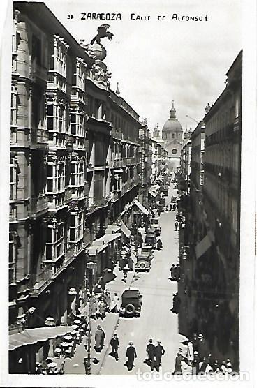Postales: ZARAGOZA - 3. CALLE DE ALFONSO - Foto 1
