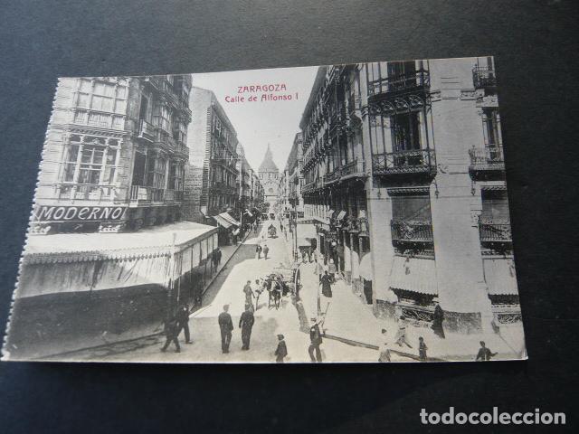Postales: ZARAGOZA CALLE DE ALFONSO I - Foto 1