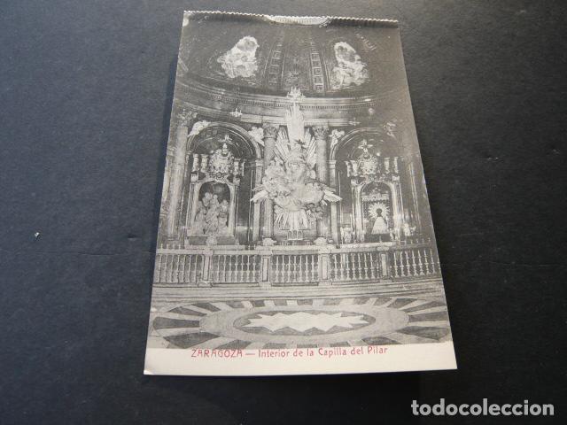 Postales: ZARAGOZA INTERIOR DE LA CAPILLA DEL PILAR - Foto 1