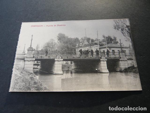 Postales: ZARAGOZA PUENTE DE AMERICA - Foto 1