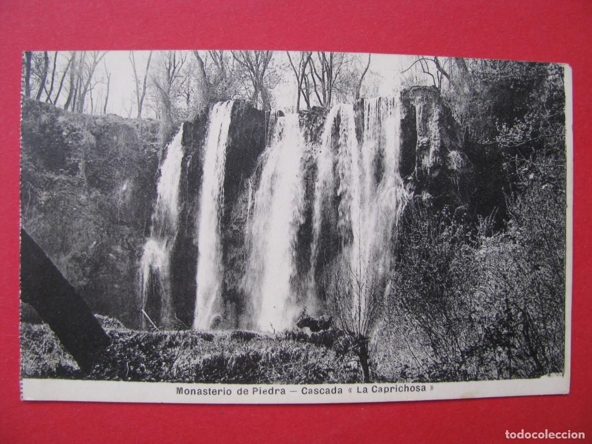 Postales: POSTAL DE MONASTERIO DE PIEDRA. CASCADA LA CAPRICHOSA. - Foto 1