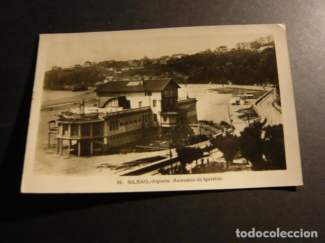 Postales: BILBAO ALGORTA BALNEARIO DE IGERETXE - Foto 1