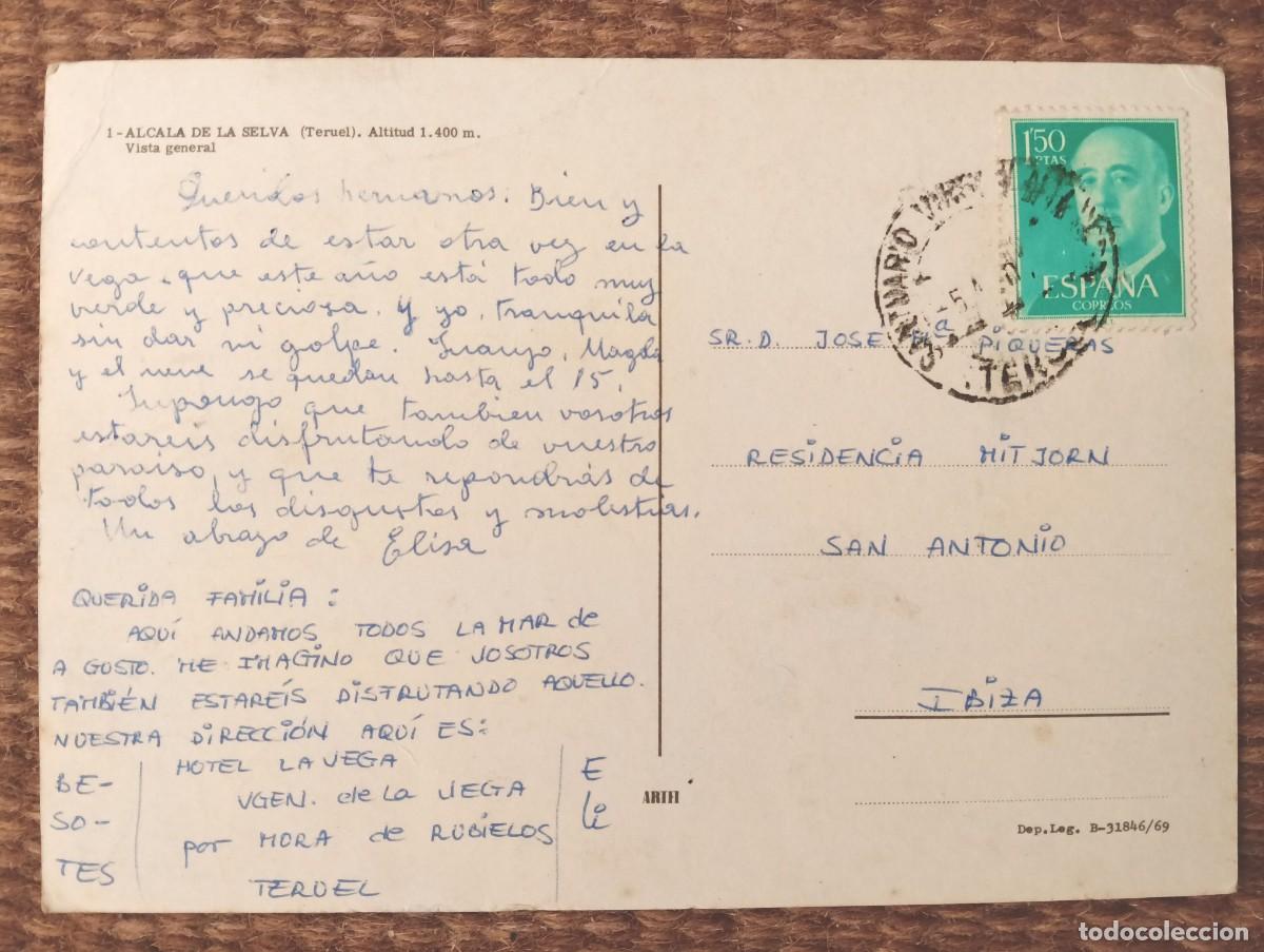 Postales: ALCALA DE LA SELVA - TERUEL - ED. ARTFI - Foto 2