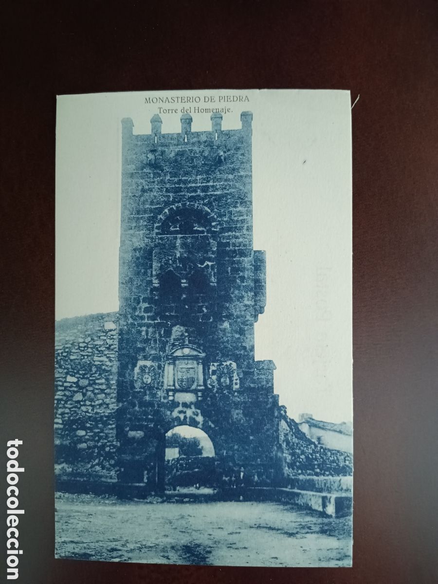 Postales: MONASTERIO DE PIEDRA - TORRE DEL HOMENAJE S/C - Foto 1