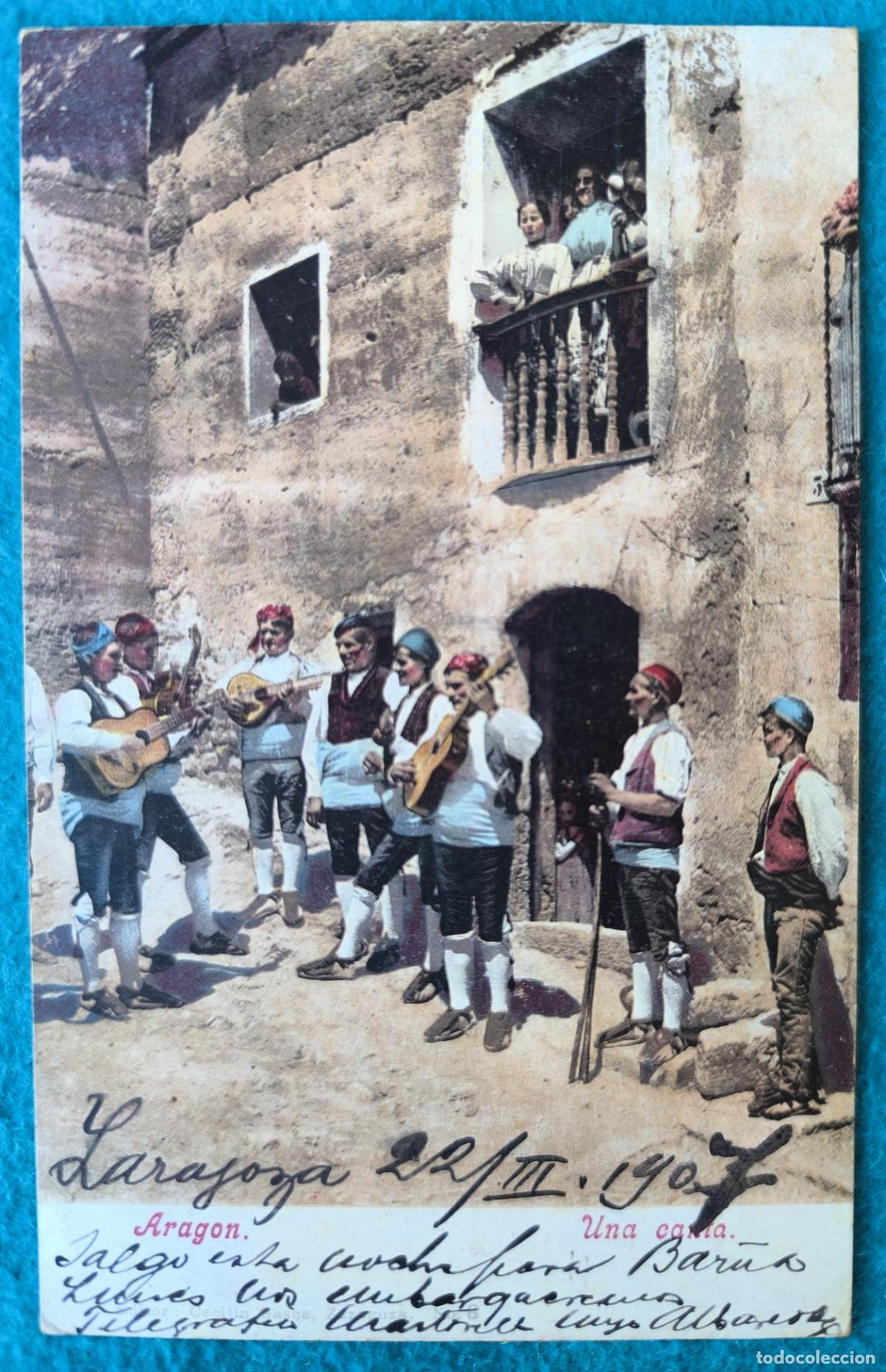 Postales: RW POSTAL ARAGON UNA CANTA P1436 - Foto 1