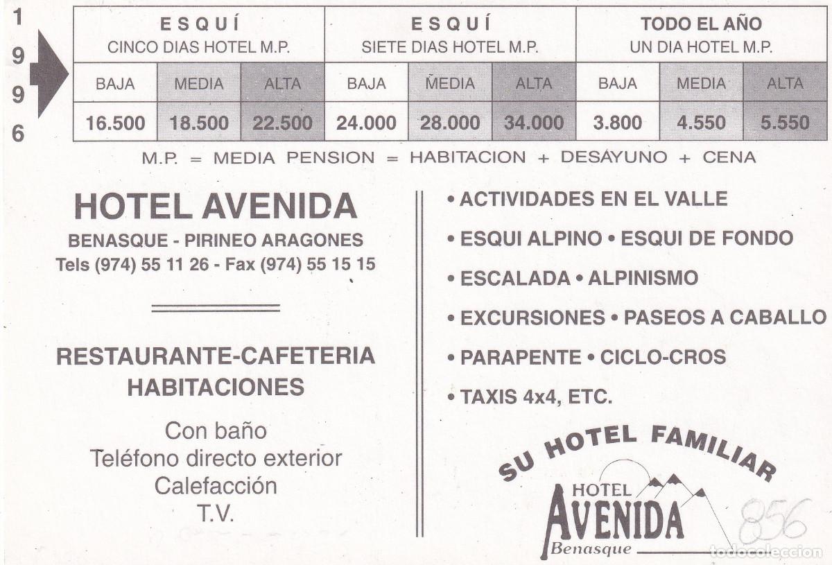 Postales: BENASQUE HOTEL AVENIDA PRECIOS - Foto 2