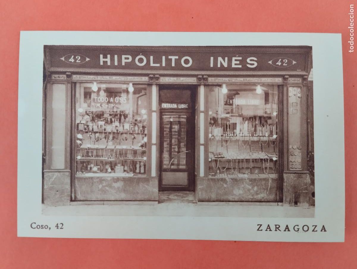 Postales: ZARAGOZA HIPOLITO INES - Foto 1
