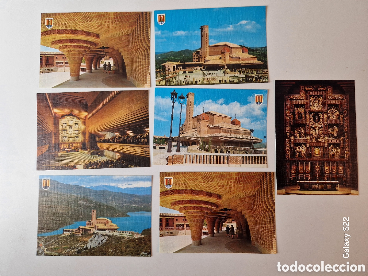 Postales: 7 tarjetas postales Zaragoza - Foto 1
