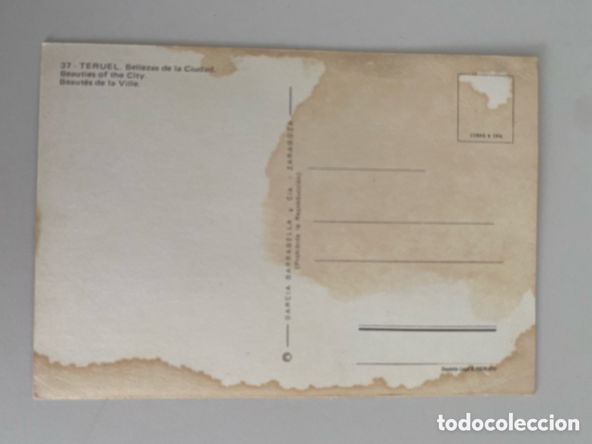 Postales: Postal Teruel . Bellezas de la ciudad - Foto 2