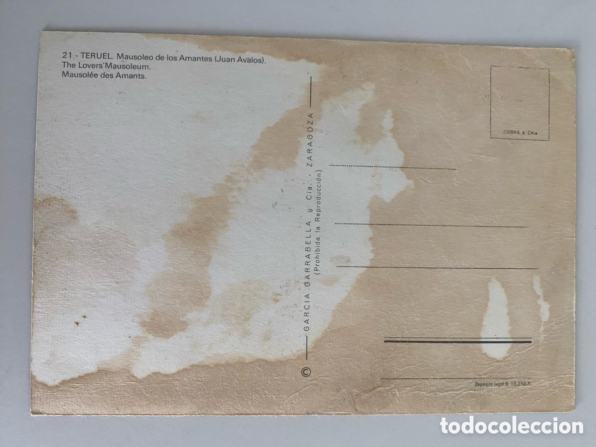 Postales: Postal Los Amantes de Teruel - Foto 2