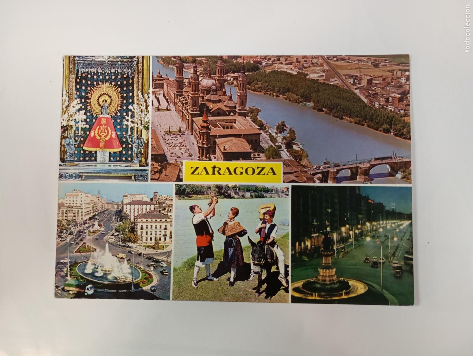 Postales: POSTAL DE ZARAGOZA. CIRCULADA TDKP27H - Foto 1