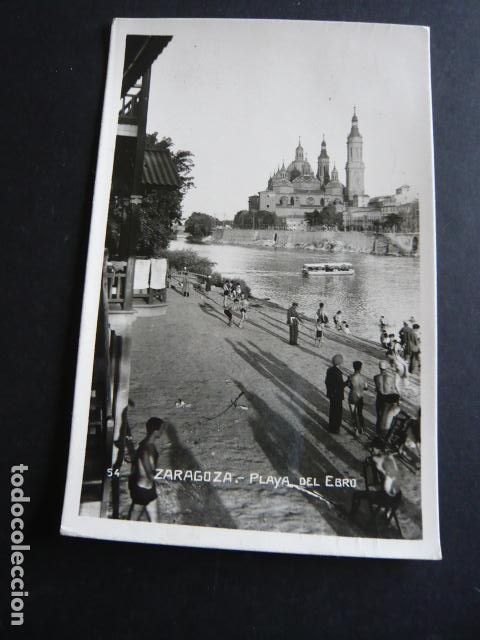 Postales: ZARAGOZA PLAYA DEL EBRO - Foto 1