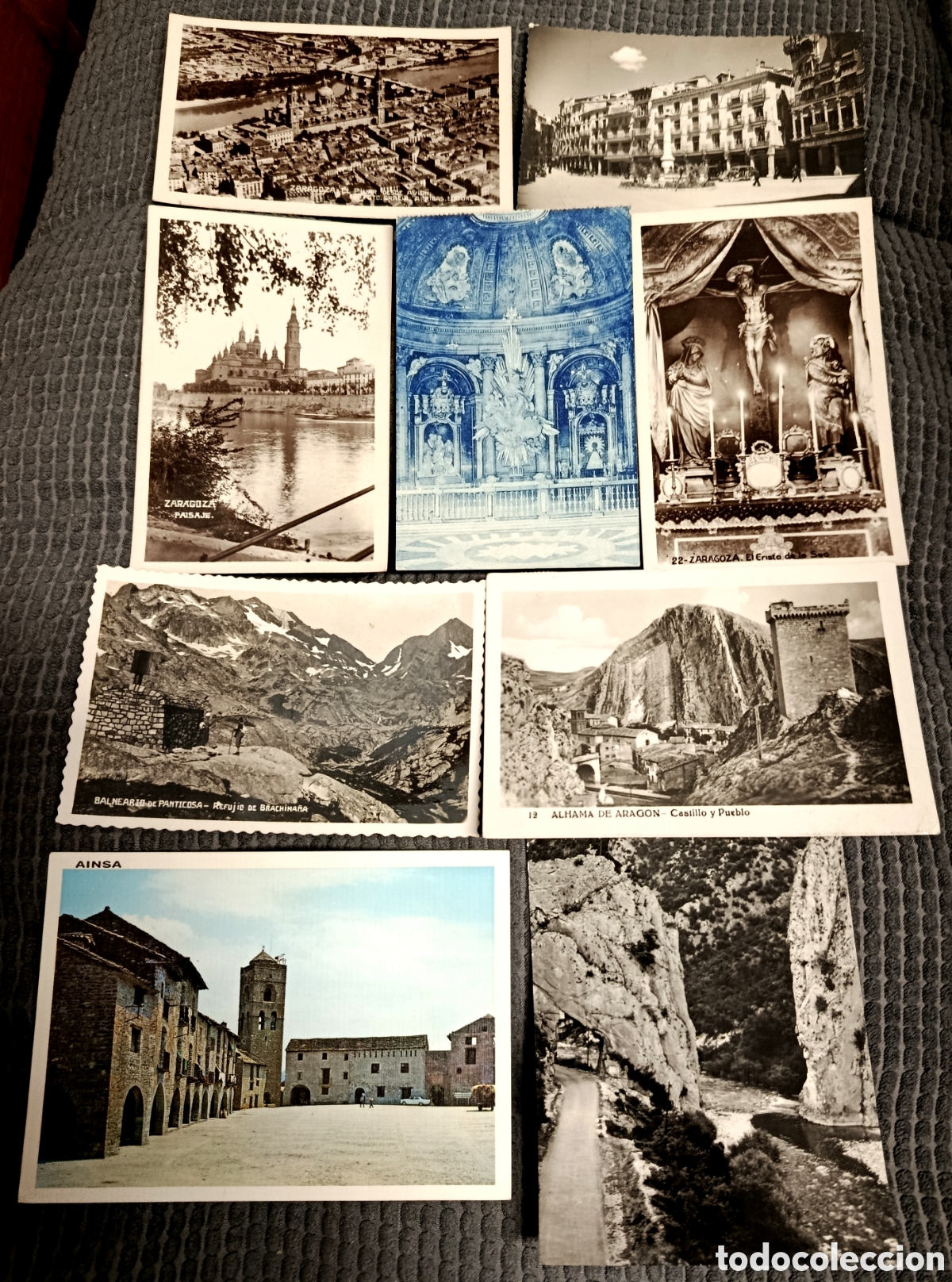 Postales: 9 Postales antiguas de Arag&oacute;n - Foto 1