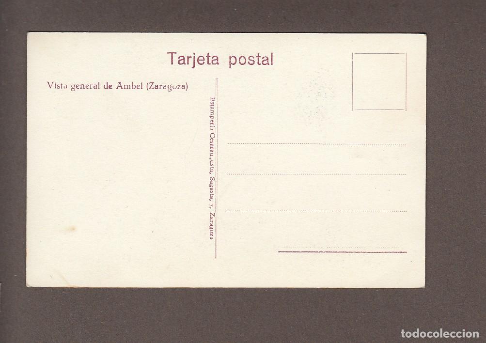 Postales: AMBEL (ZARAGOZA).- VISTA GENERAL - Foto 2