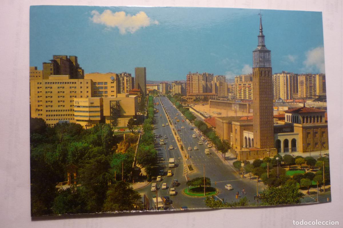 Postales: POSTAL ZARAGOZA AV ISABEL LA CATOLICA - Foto 1