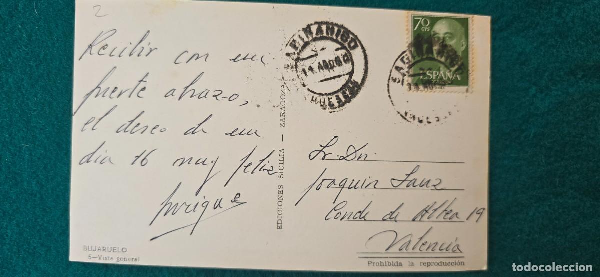 Postales: POSTAL BUJARUELO (1960) HUESCA - Foto 2
