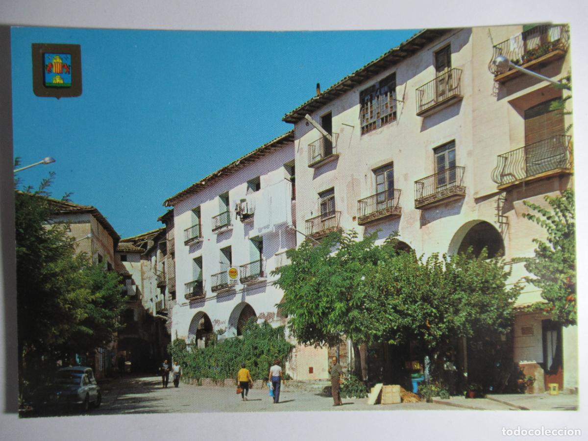 Postales: Benabarre (Huesca) - Plaza Mayor - Foto 1
