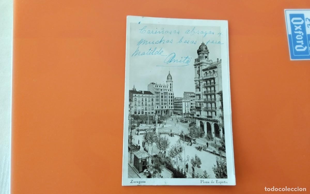Postales: ZARAGOZA, POSTAL ANTIGUA , BLANCO Y NEGRO - Foto 1