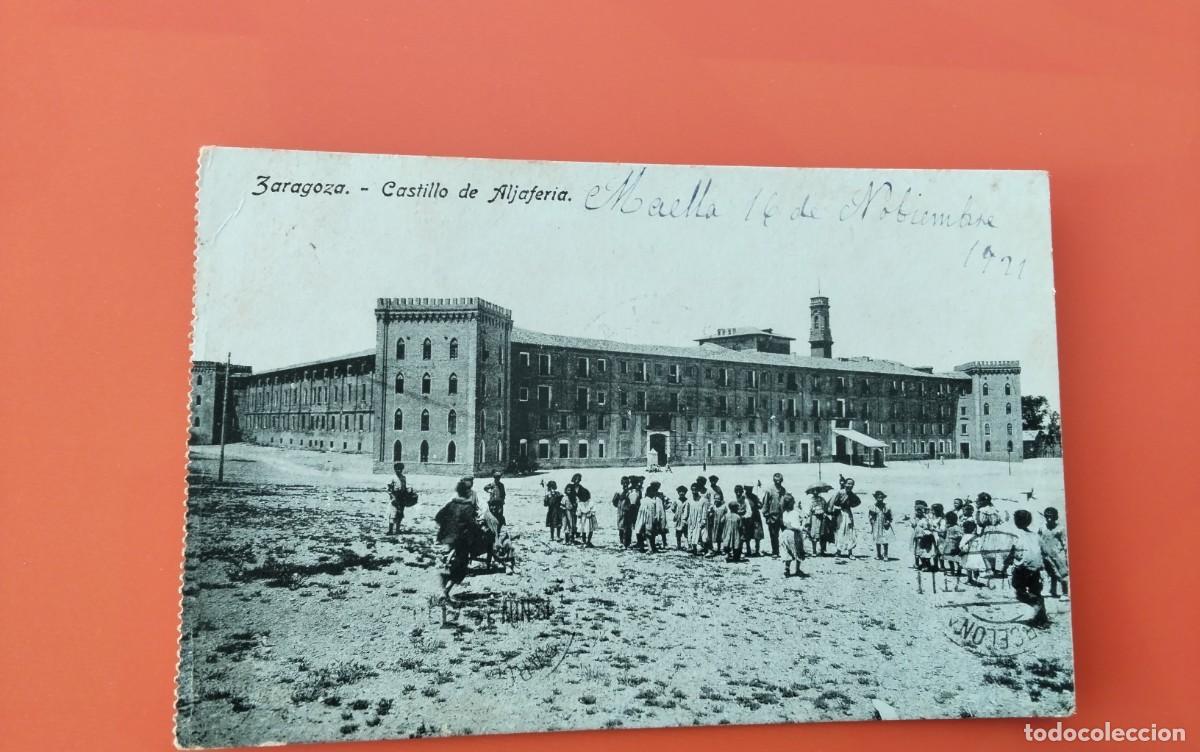 Postales: ZARAGOZA, POSTAL ANTIGUA , BLANCO Y NEGRO - Foto 2