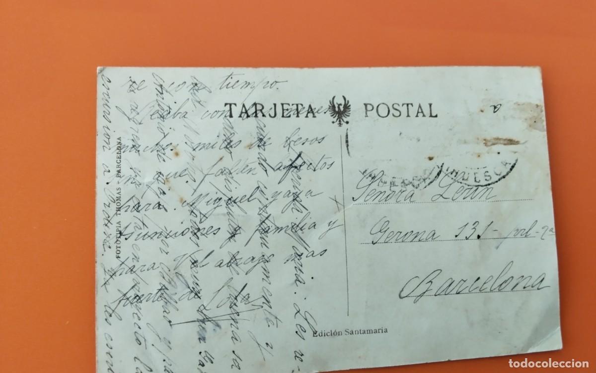 Postales: BARBASTRO , POSTAL ANTIGUA , BLANCO Y NEGRO - Foto 3