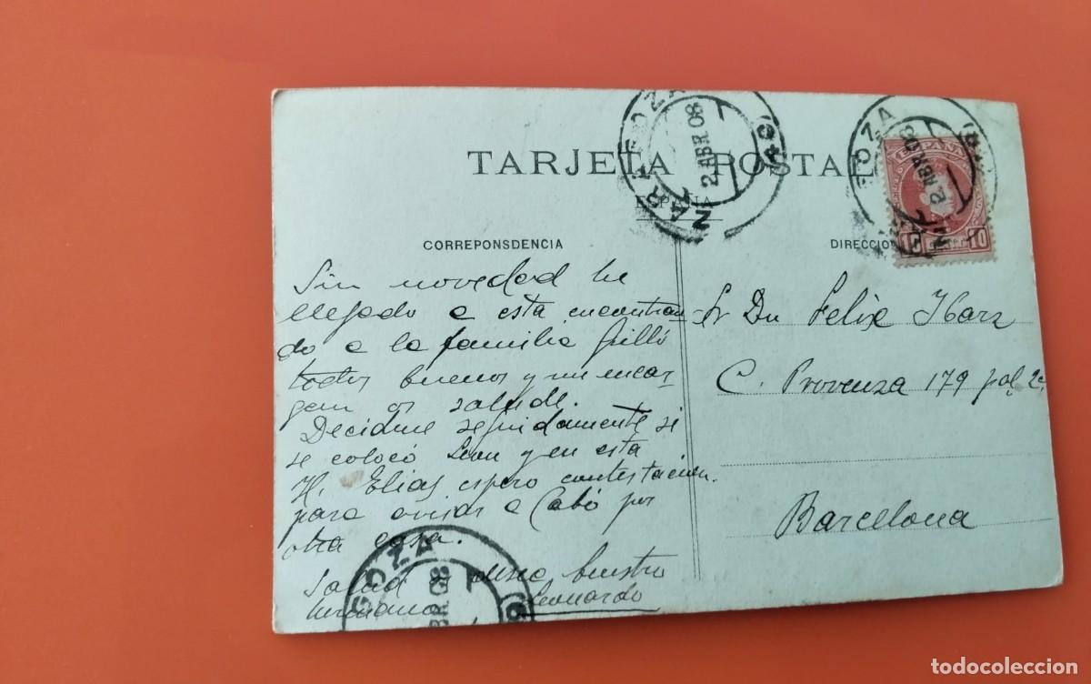Postales: ZARAGOZA , POSTAL ANTIGUA , BLANCO Y NEGRO - Foto 3