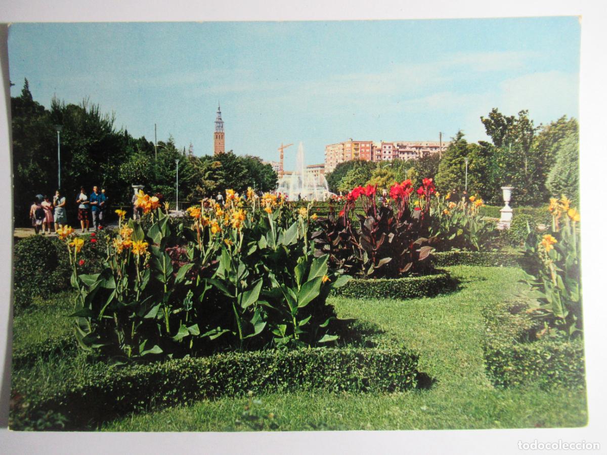 Postales: Zaragoza - Parque del general Primo de Rivera. Jardines - Foto 1