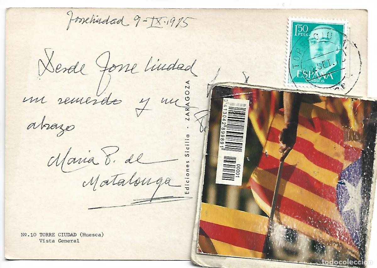 Postales: VISTA GENERAL.- TORRE CIUDAD / HUESCA - Foto 2