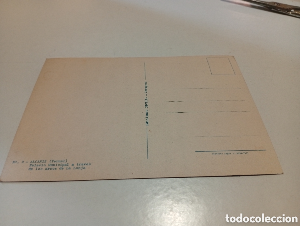 Postales: Postal Alca&ntilde;iz palacio - Foto 2