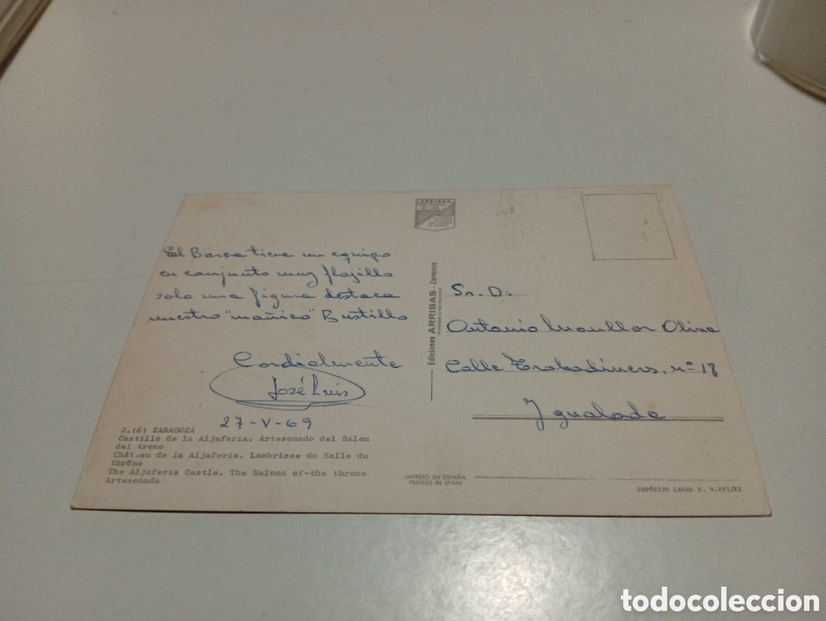 Postales: Postal Zaragoza........... - Foto 2