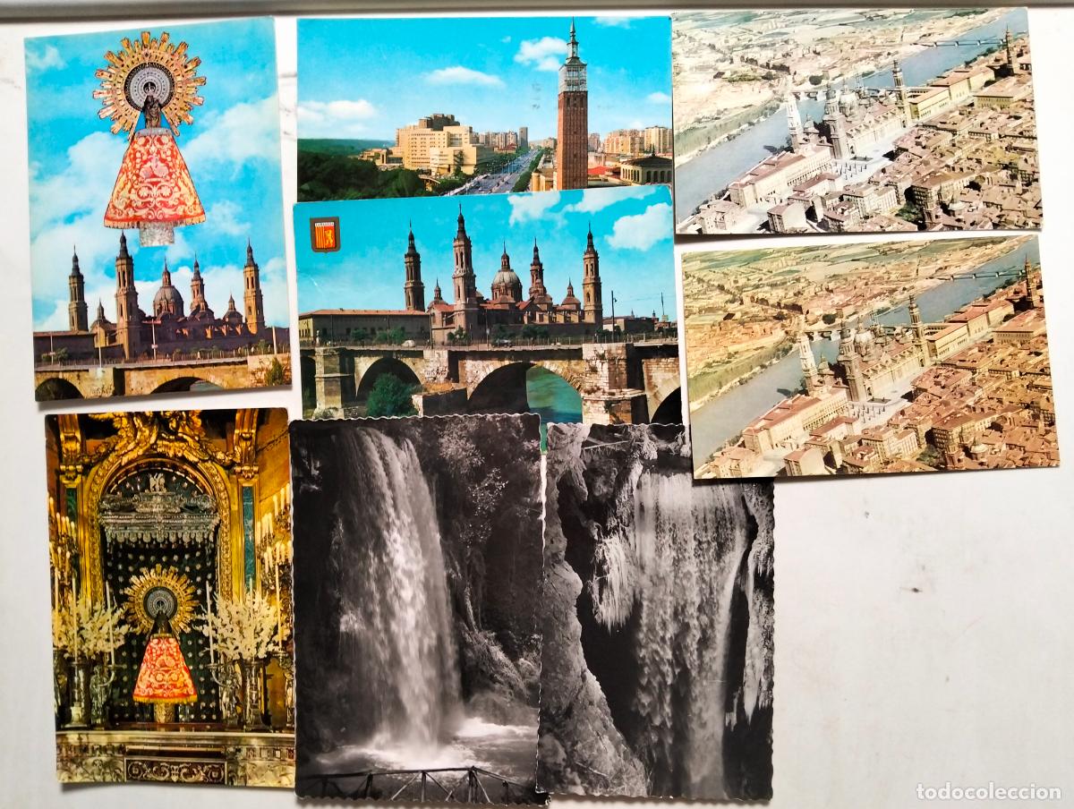 Postales: 8 POSTALES COLOR, ZARAGOZA - Foto 1