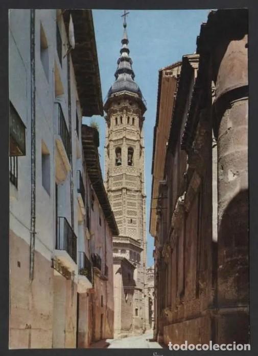 Cartoline: Calatayud *Torre de la Colegiata..* Ed. Sicilia n&ordm; 4. Nueva.