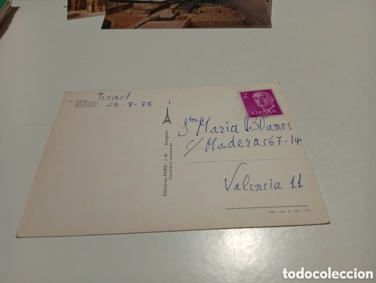 Postales: Postal Teruel.......... - Foto 2
